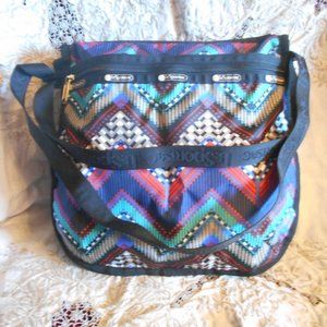 Large LeSportsac Bag Great Graphic Print! NWOT